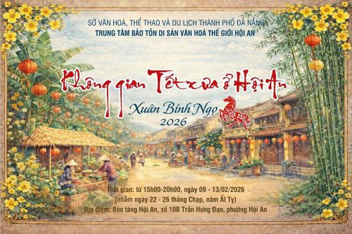 Trải nghiệm không gian Tết xưa ở Bảo tàng Hội An