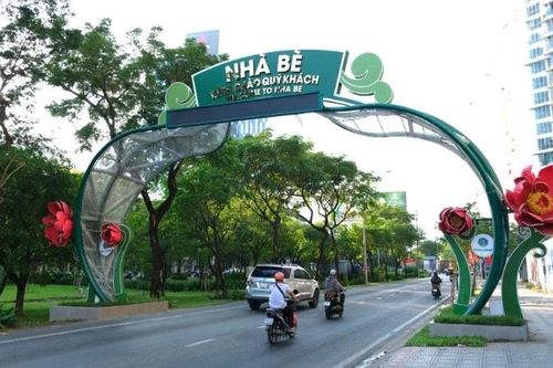Hoàn chỉnh thủ tục cấp phép để hoàn tất công trình 'Cổng chào xã Nhà Bè'