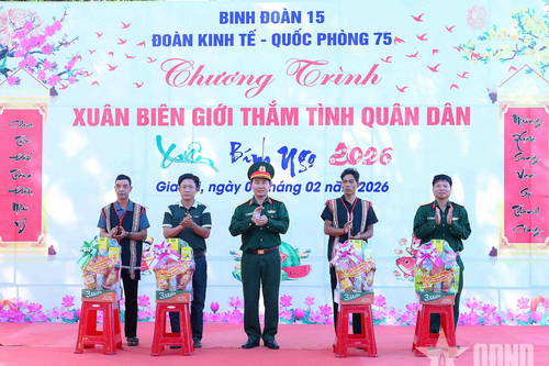 Trao hơn 3.000 suất quà Tết tặng cán bộ, chiến sĩ và nhân dân Gia Lai