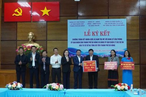 Kết nghĩa nhằm tạo thêm nguồn lực để Nam Trà My phát triển bền vững