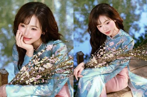 Ngắm 'nàng thơ du học sinh' Meichan trong tà áo dài giữa non nước Ninh Bình