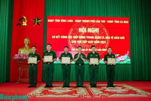 Bộ đội Biên phòng các tỉnh, thành Cần Thơ, Vĩnh Long, Cà Mau hoàn thành tốt nhiệm vụ quản lý, bảo vệ biên giới, vùng biển