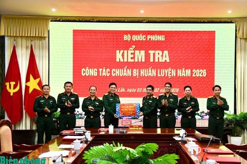 Bộ Tổng Tham mưu Quân đội Nhân dân Việt Nam kiểm tra công tác chuẩn bị huấn luyện năm 2026 tại tỉnh Đắk Lắk