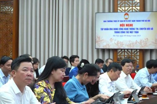 Hằng năm bồi dưỡng 50% lượt cán bộ Mặt trận Tổ quốc theo vị trí việc làm