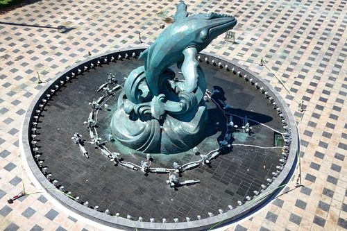 Ngắm tượng cá Ông bằng đồng cao gần 9m, nặng 50 tấn ở Bãi Sau Vũng Tàu