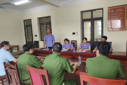 VKSND khu vực 3, tỉnh Hưng Yên trực tiếp kiểm sát công tác xử lý nguồn tin về tội phạm