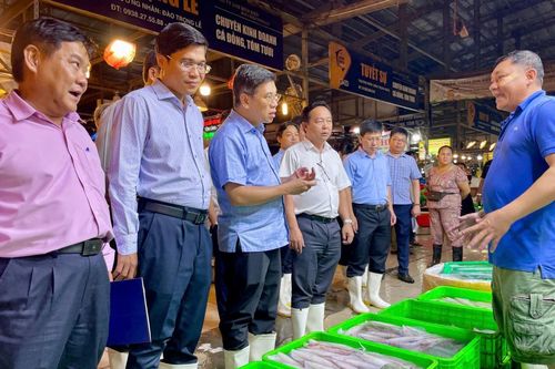 TP Hồ Chí Minh kiểm soát an toàn thực phẩm mùa Tết - Bài 3: Chặn rủi ro ngay từ 'cửa ngõ' chợ đầu mối