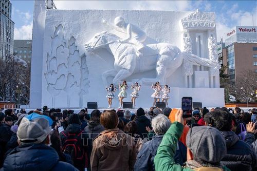 Khai mạc Lễ hội Tuyết Sapporo lớn nhất Nhật Bản