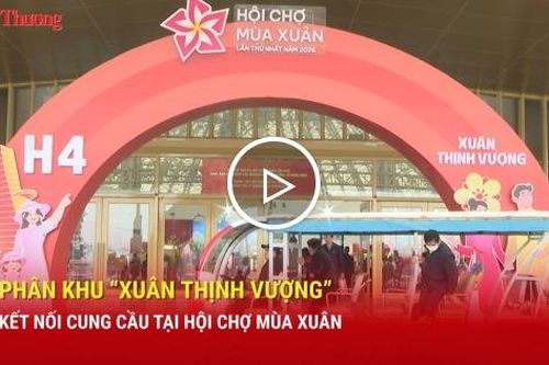Phân khu 'Xuân Thịnh Vượng': Kết nối cung cầu tại Hội chợ Mùa Xuân