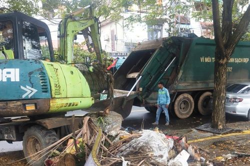 Đà Nẵng đảm bảo mốc thời gian thu gom rác, vệ sinh môi trường phục vụ Tết