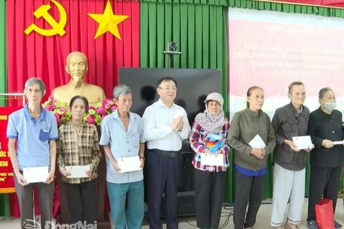Đại biểu Quốc hội tỉnh Đồng Nai thăm, tặng quà Tết các gia đình chính sách