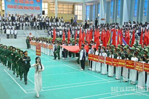 Hơn 400 học sinh, giáo viên tham gia Hội thao Giáo dục quốc phòng và an ninh năm 2026