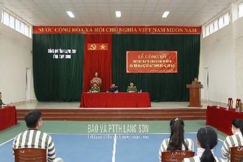 38 phạm nhân được giảm thời hạn chấp hành án phạt tù đợt Tết Nguyên đán Bính Ngọ 2026
