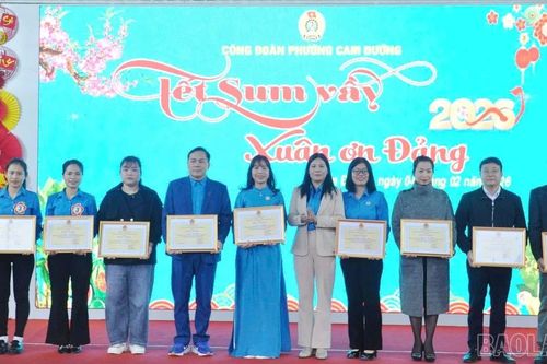 Nhiều hoạt động ý nghĩa tại Chương trình 'Tết Sum vầy - Xuân ơn Đảng' phường Cam Đường và phường Sa Pa