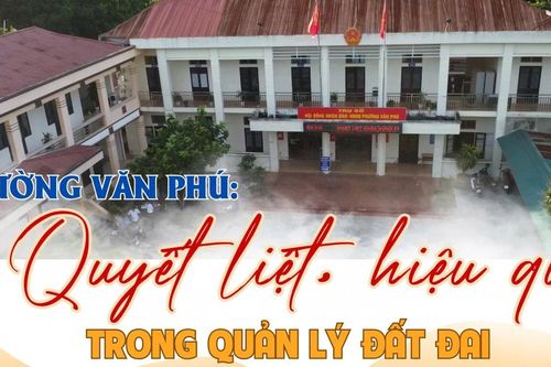 Quyết liệt, hiệu quả trong quản lý đất đai