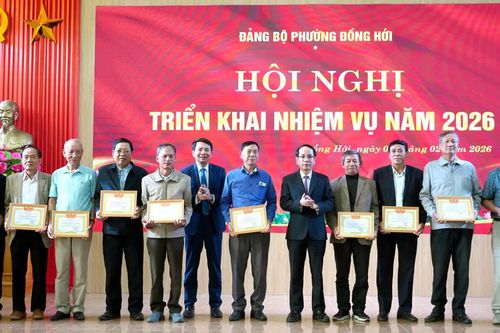 Phường Đồng Hới: Quyết tâm hoàn thành cao nhất các mục tiêu, nhiệm vụ đã đề ra