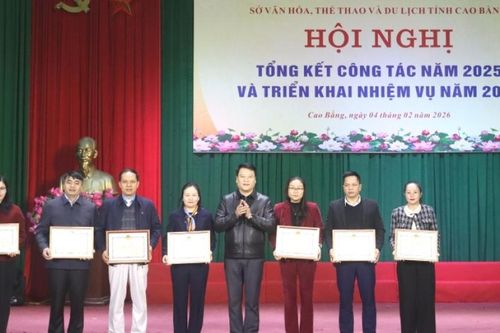 Sở Văn hóa, Thể thao và Du lịch triển khai nhiệm vụ năm 2026