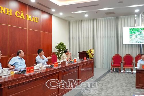 Bộ Xây dựng làm việc với tỉnh Cà Mau về phát triển hạ tầng giao thông