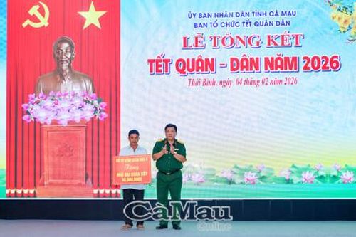 Hơn 52 tỷ đồng thực hiện Chương trình Tết quân - dân năm 2026