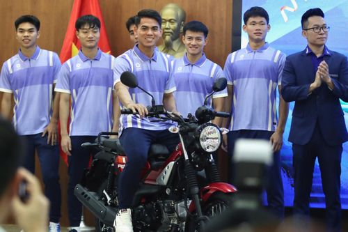 Dàn sao U23 Việt Nam được thưởng nhiều xe máy giá gần 1 tỷ đồng