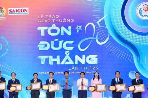 Trao Giải thưởng Tôn Đức Thắng vinh danh 11 kỹ sư, công nhân xuất sắc