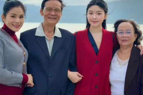 Bố mẹ vợ MC Quyền Linh gây chú ý