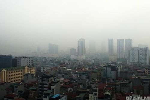 Sáng nay Hà Nội ô nhiễm không khí nghiêm trọng