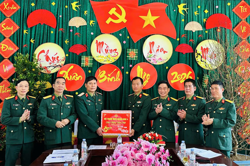 Bộ Tham mưu, Quân khu 4: Thăm, kiểm tra, chúc Tết các đơn vị
