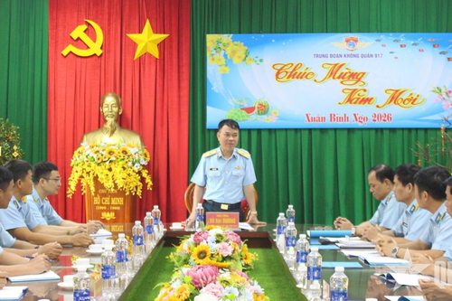 Trung đoàn 917 (Sư đoàn Không quân 370): Chuẩn bị chu đáo cho bộ đội trong dịp Tết