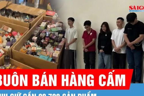 Triệt phá đường dây buôn bán thuốc lá điện tử quy mô lớn