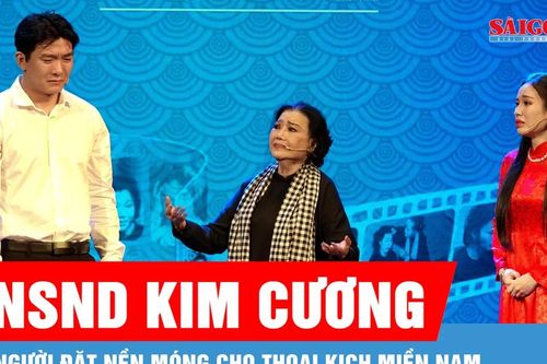 Vinh danh 'Kỳ nữ Kim Cương', người đặt nền móng cho thoại kịch miền Nam