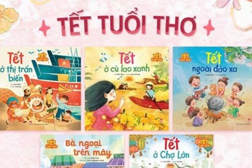 NXB Kim Đồng cho ra mắt bộ sách giúp bạn đọc nhỏ tuổi hiểu về Tết cổ truyền dân tộc