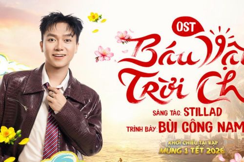 Bùi Công Nam hát nhạc phim Tết 'Báu vật trời cho'
