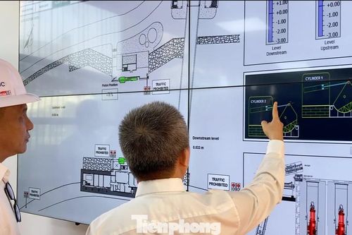 Bên trong cống ngăn triều đặc biệt của dự án chống ngập 10.000 tỷ ở TPHCM