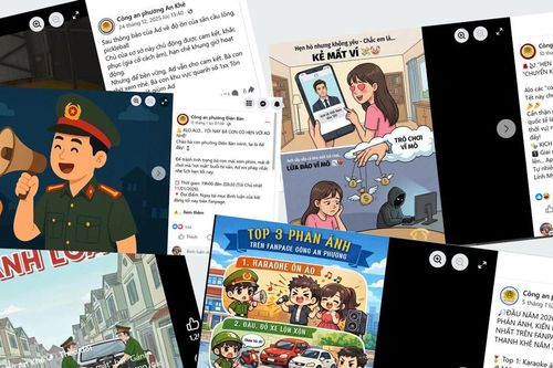 Khi công an Đà Nẵng 'bắt trend' để gần dân