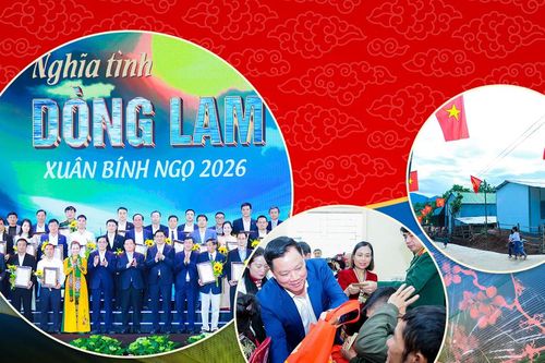 'Nghĩa tình dòng Lam' - Mang Tết ấm đến mọi nhà