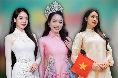 Bộ sưu tập áo dài của Hoa hậu Thanh Thủy