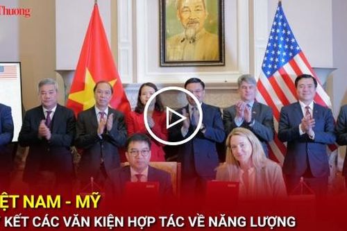 Việt Nam - Mỹ ký kết các văn kiện hợp tác về năng lượng