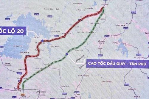 Duyệt phương án bồi thường cao tốc Dầu Giây - Tân Phú, vốn đầu tư gần 8.500 tỷ
