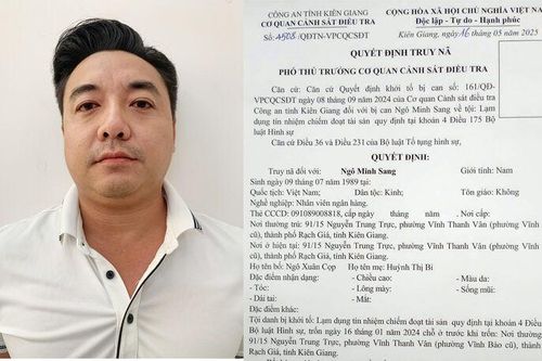 Giám đốc ngân hàng chiếm đoạt trên 5 tỷ đồng ra đầu thú