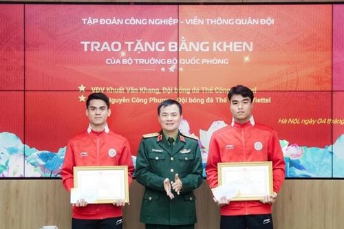 Bộ Quốc phòng vinh danh Khuất Văn Khang và Công Phương sau kỳ tích U23 châu Á 2026