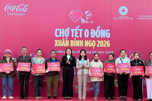 'Tết nhân ái - Chợ Tết 0 đồng năm 2026' tại Đà Nẵng