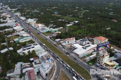 Đồng Tháp: Chuẩn bị mặt bằng xây dựng cầu vượt tại ngã tư Đồng Tâm