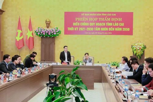 Thẩm định điều chỉnh Quy hoạch tỉnh Lào Cai thời kỳ 2021 - 2030, tầm nhìn đến năm 2050