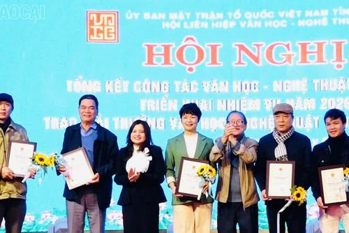 Trao Giải thưởng văn học - nghệ thuật tỉnh Lào Cai năm 2025