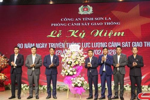 Phòng Cảnh sát giao thông Công an tỉnh Sơn La kỷ niệm 80 năm ngày truyền thống lực lượng