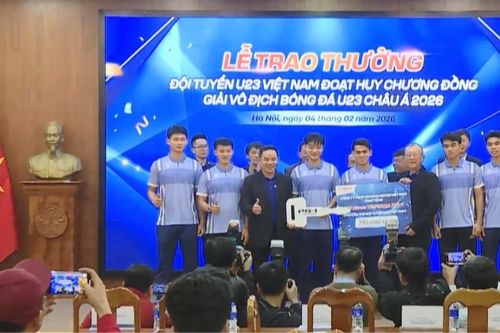 U23 Việt Nam tiếp tục được vinh danh