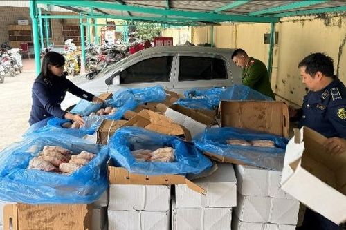 Phát hiện gần 2 tấn xương lợn trôi nổi