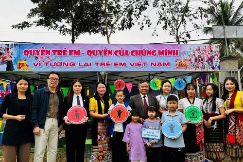 Đưa quyền trẻ em đến vùng biên: Hoạt động ý nghĩa của CCD tại Tam Thái, Nghệ An