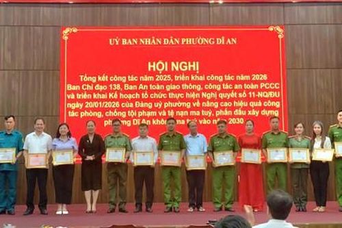 Phường Dĩ An: Nâng cao hiệu quả công tác phòng, chống tội phạm và tệ nạn ma túy